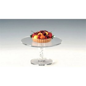 Resim 24 cm Akrilik , Ayaklı Pasta Standı 