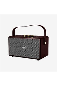 Resim Linktech M402 Retro Taşınabilir Mikrofonlu Bluetooth Radyo Hoparlör 