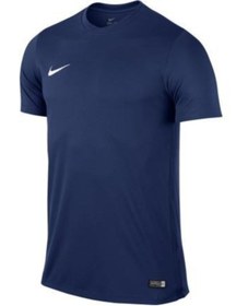 Resim Nike Erkek Lacivert Spor T-Shirt 725891-410 