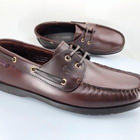 Resim ARONAY 086 Ayr Timberland Marine El saraçlı %100 Hakiki Deri Erkek Ayakkabı 