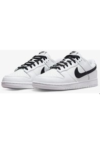 Resim Nike Nıke Dunk Low Retro Günlük Spor Sneaker Dj6188-101 Siyah - Beyaz 