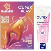 Resim Durex Çoklu Erojen Bölge Uyarıcı + Naturals Ekstra Hassas Kayganlaştırıcı Jel 100 ML 