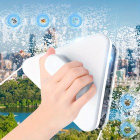 Resim 1 adet/2 adet Manyetik Cam Temizleme Aracı, Çift Taraflı Pencere Silme Aparatı, Yüksek Binalar İçin Manyetik Pencere Temizleyici, 3-10mm Cam Kullanımı Uygun, Kabin Cam Temizleme Aracı 
