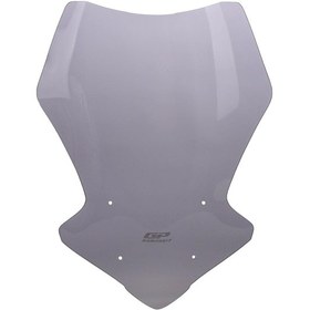 Resim GP Kompozit Yamaha MT-09 Tracer 2018-2020 Uyumlu Ön Cam Füme 58 cm 