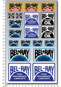 Resim Bel-Ray Sticker Set 