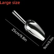 Resim Chuangyinshop Büyük Boy Paslanmaz Çelik Çok Amaçlı Servis Kaşığı Ve Kürek 