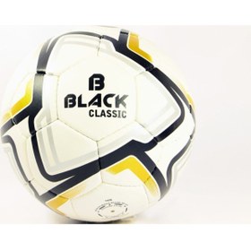 Resim BLACK Classic El Dikişli 5 Numara Futbol Topu 