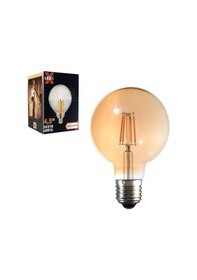 Resim Ledx G-95 Kırılmaz Gövde 4,5 Watt Düz Rustik Ampul Şeffaf 
