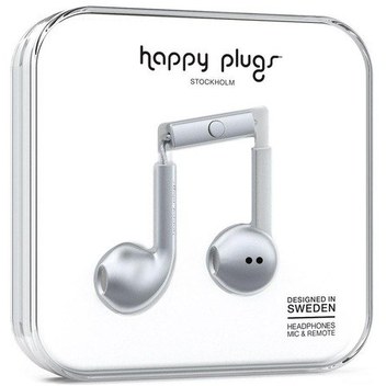 Happy Plugs Kulak içi Kulaklık Şampanya 7831