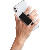 Resim HANDL New York Handlstick Leather Black/chrome Stand Özellikli Telefon Tutucu 