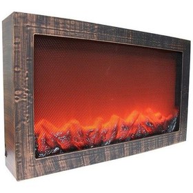 Resim T.concept Led Işıklı Dekoratif Şömine 61 37 Cm 