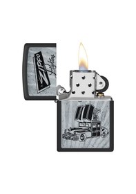 Resim Zippo 218 Car Ad Design Çakmak - 48572-103359 