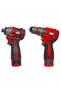 Resim Attlas 16Li ATBL 16 ID-202C Kömürsüz Darbeli Vidalama + ATBL 16 PD-202C 16v Kömürsüz Darbeli Matkap 2x2.0AH Çift Akülü Set - A0104097 