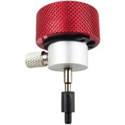 Resim Kırmızı Dolum Konnektörü Tank Dönüşümü Airsoft Propan Adaptör Parçaları Kapaklı S202412121013 