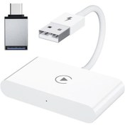 Resim Polham Araç İçi İphone Cihazlar İçin Kablosuz App CAR PLAY Adap 