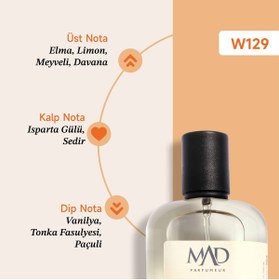 Resim Mad Parfüm Mad W129 Selective 100 ml Erkek Parfüm 