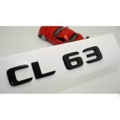 Resim CL 63 Bagaj Parlak Siyah ABS 3M 3D Yazı Logo ORJİNAL ÜRÜN AYNI GÜN ÜCRETSİZ KARGO