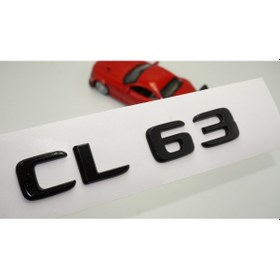 Resim CL 63 Bagaj Parlak Siyah ABS 3M 3D Yazı Logo 