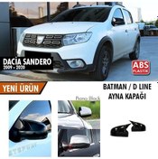 Resim Dacia Sandero Stepway Yarasa Ayna Kapağı Batman Ayna 