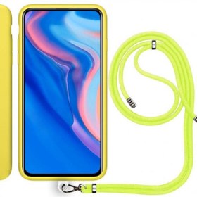 Resim Oneplus 8 Pro İp Askılı Silikon Kılıf Sarı 