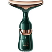 Resim Lixiaqu01 3'ü 1 Arada Yüz Germe Cihazı Boyun Yüz Göz Masajı Yüz Koyu Yeşil 