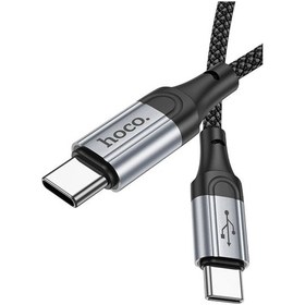 Resim Hoco. X102 Fresh 1m 60w Type-c To Type-c Pd Hızlı Şarj Data Kablosu - Siyah 