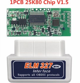 Resim V1.5 25k80 -v1.5 Pıc18f25k80 Çip Mini Elm327 V2.1 Bluetooth Uyumlu Otomatik Kod Okuyucu 1.5 Ios/android/pc İçin Wıfı Obd2 Teşhis Tarayıcı 