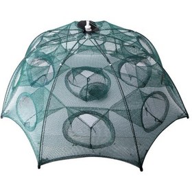 Resim Balık Tuzağı 16 Cepli Büyük Boy Balık Yakalama Filesi 