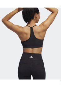 Resim Adidas All Me Badge Of Sport Sporcu Sütyeni - Siyah Ea3272 001 