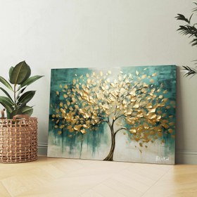 Resim Son Altın Ağaç - 100x70 