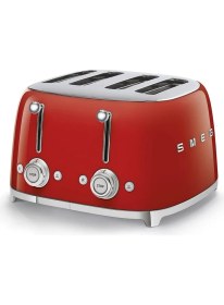 Resim Esmo Home Smeg TSF03RDEU Ekmek Kızartma Makinesi, Kırmızı 