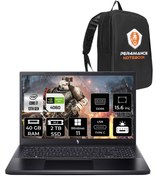 Resim ACER Nitro V15 i7 13620H 40GB 2TB SSD RTX4060/8GB 15.6'' 165Hz FHD W11P Gaming Laptop & PER4 ÇANTA 
