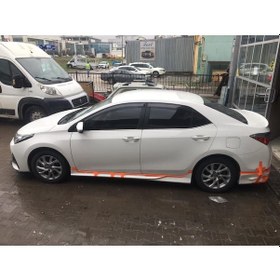 Resim Toyota Corolla Yan Marşpiyel Takımı 2013-2018 