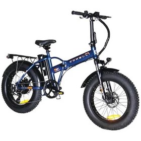 Resim Corelli VONIQ ECO FAT BIKE ELEKTRİKLİ KATLANIR BİSİKLET 42CM MD 20 JANT 7 VİTES NAVY BLUE 