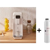 Resim Arıtıcılı Akıllı Su Sebili, Ayarlanabilir Sıcaklık Seçenekleri, Çocuk Kilidi + İç Pp Karbon Filtre 