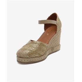 Resim Kadın Altın Hakiki Deri Topuklu Sandalet 5y2ws59003 Altın 