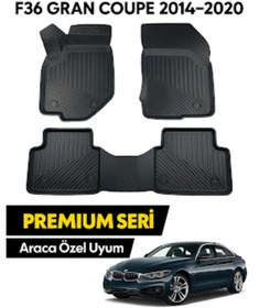 Resim Bmw 4 Serisi F36 Gran Coupe 2014 2020 3d Havuzlu Oto Paspas 