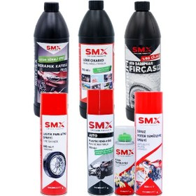 Resim Susuz Motor Temizleme Spreyi / Lastik Parlatıcı / Tampon Yenileyici / Plastik Yenileyici / Sera 