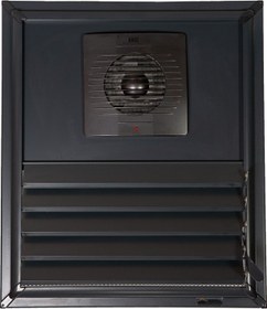 Resim Aspiratörlü - Fanlı Alüminyum Yapıştırma Menfez Antrasit 