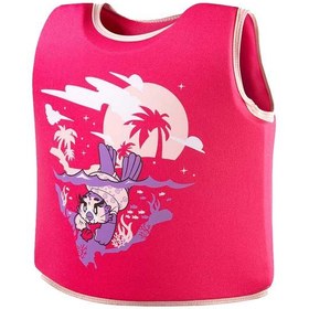 Resim Speedo Printed Float Vest Unisex Çocuk Pembe Can Yeleği 