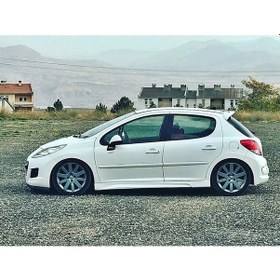 Resim Peugeot 207 S Marşpiyel - Boyasız Fiberglass 