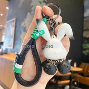 Resim Silver1 Gıoıo Yeni Şanslı Kedi Sevimli Anahtarlık Dıy Küçük Kolye Ejderha Yılı Bebek Çizgi Film Çanta Kolye Anahtarlık (Yurt Dışından) 