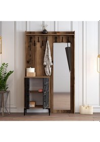 Resim Variant Variant Bc Portmanto Ceviz/Siyah Mermer 