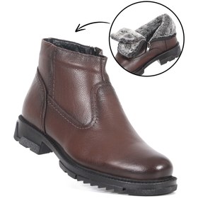 Resim Geppetto Kürklü Termo Taban Kışlık Bot Kahve 4249 