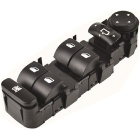 Resim Citroen C4 Ön Sol Dörtlü Cam Açma Düğme Anahtarı 2004-2010 31171 