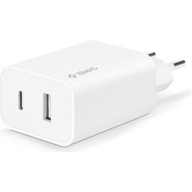 Resim Ttec SmartCharger Duo USB-C+USB-A Seyahat Şarj Aleti 2.4A 