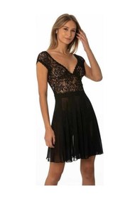 Resim Pierre Cardin 650 Bayan Tül Gecelik 001 