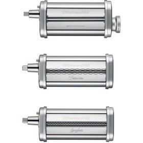 Resim KitchenAid Uyumlu 5Ksmpra 3 Parçalı Makarna Silindiri Ve Kesici Aksesuar (531140937) 