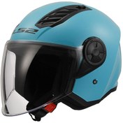 Resim LS2 AIRFLOW 2 TURKUAZ MOTOSİKLET KASKI 