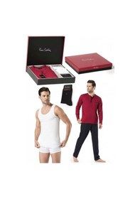 Resim Pierre Cardin 2000 Erkek Çeyiz Takım - Bordo Bordo 